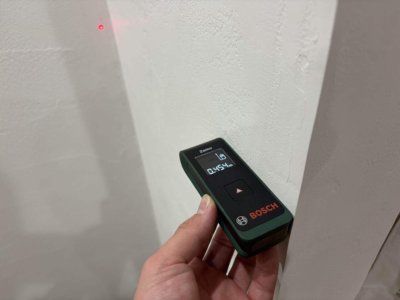 zamo2で距離測定中