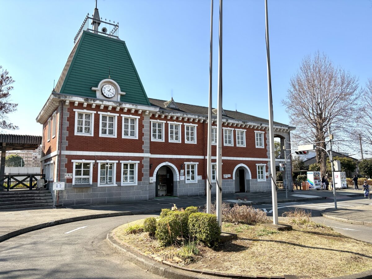 つくば市のさくら交通公園の建屋