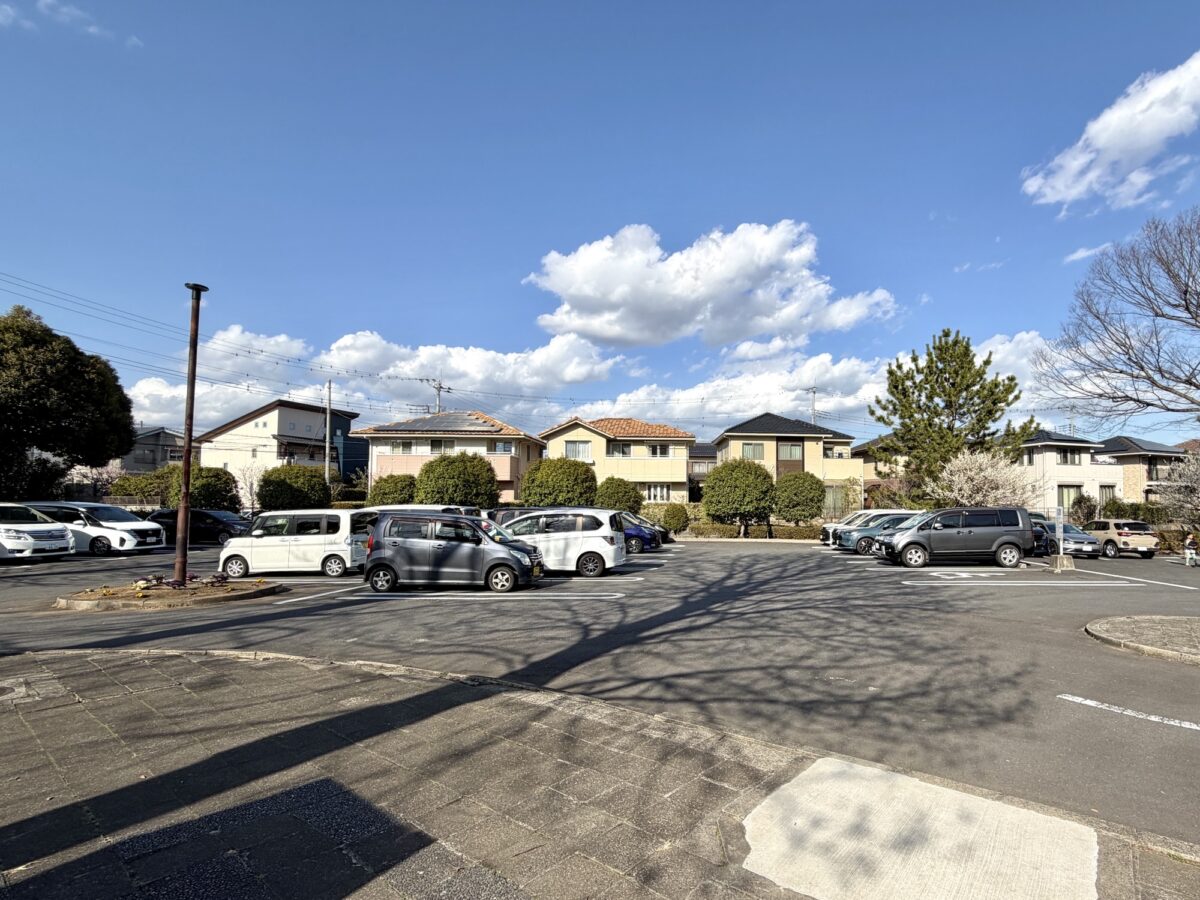 さくら交通公園の駐車場