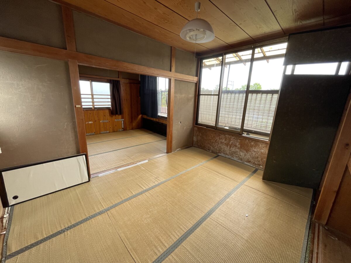 リノベ直前で片付けした和室の様子