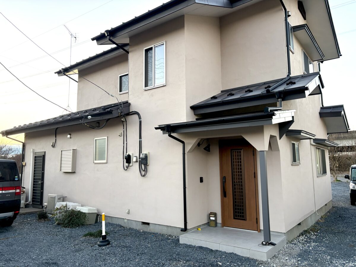 リノベ後の自宅入口側